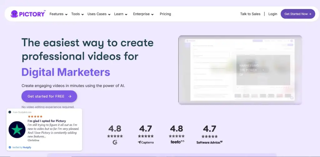 Pictory as AI Tools for Video Generator