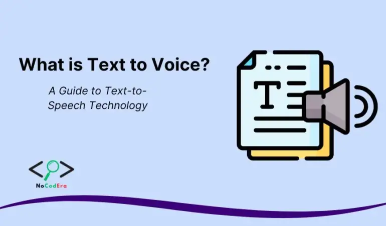 What is Text to Voice