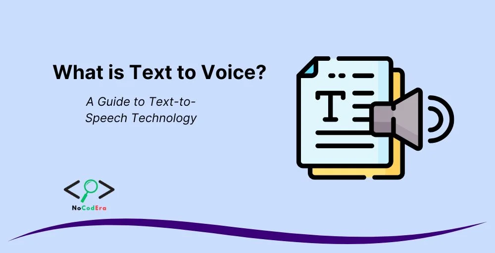 What is Text to Voice