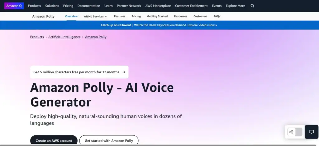 amazon polly