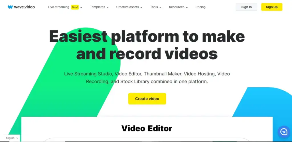 wave.video as AI Tools for Video Generator
